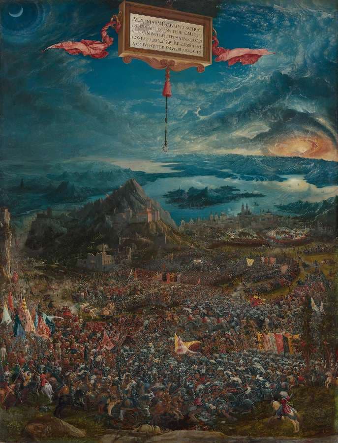 The Battle of Alexander at Issus — Albrecht Altdorfer