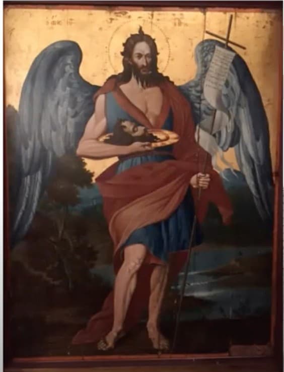 Saint John the Baptist — Panagiotis Doxaras