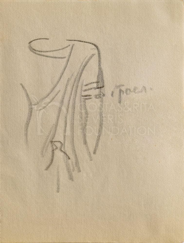 Draped male torso — Bakst, Leon (1866-1924)