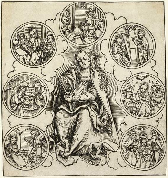 The Seven Joys of Mary — Lucas Cranach the Elder