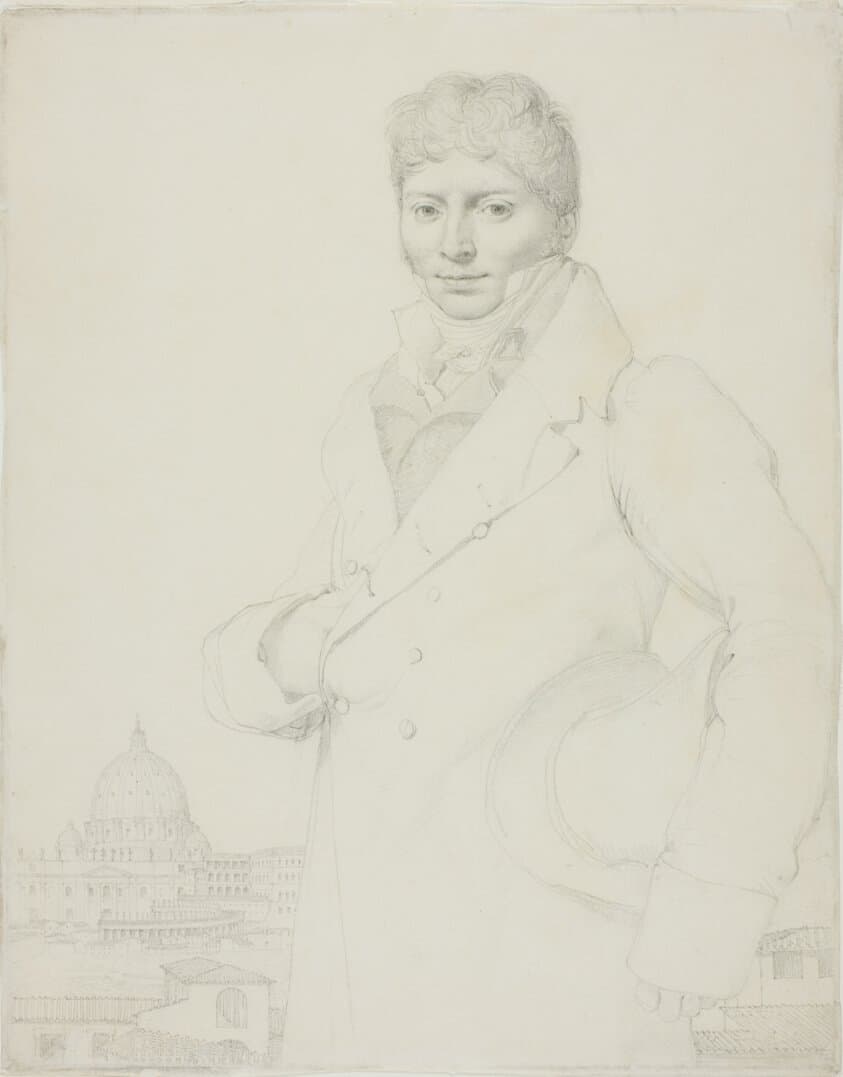 Portrait of Jean-Louis Robin — Jean-Auguste-Dominique Ingres