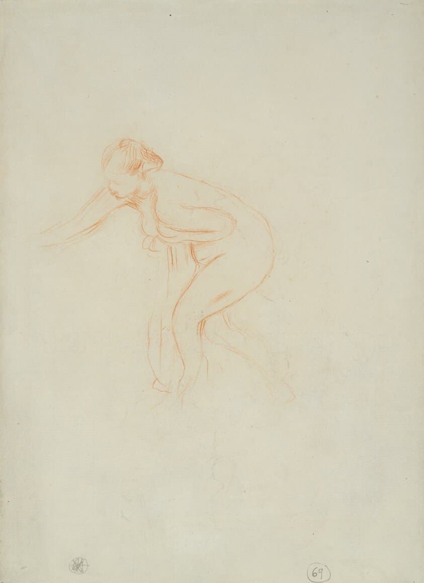 Bather — Pierre-Auguste Renoir