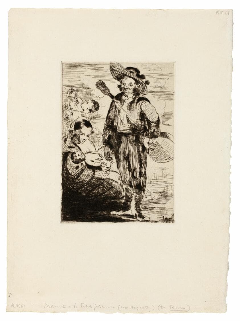 The Little Gypsies — Édouard Manet