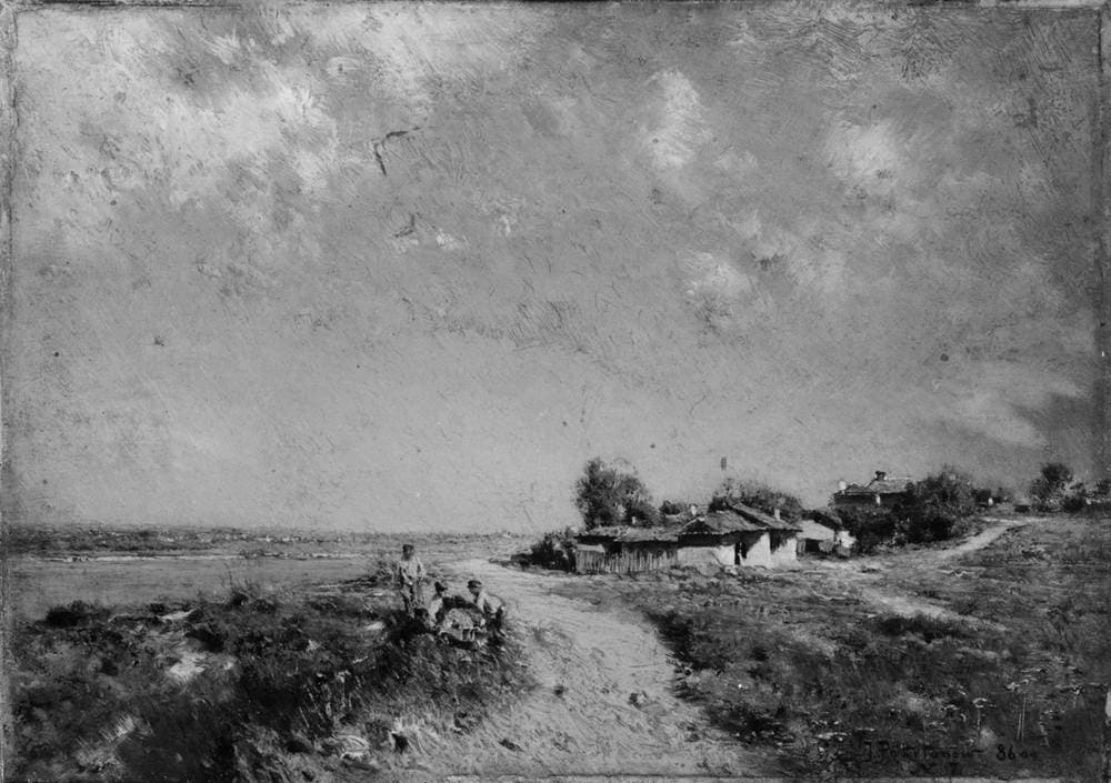 Banks of the Danube — Ivan Pavlovich Pokitonov