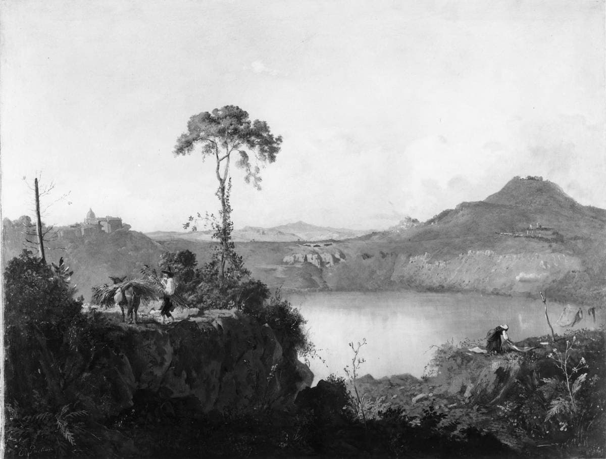 View of Castel Gandolfo — Edoardo Pastina