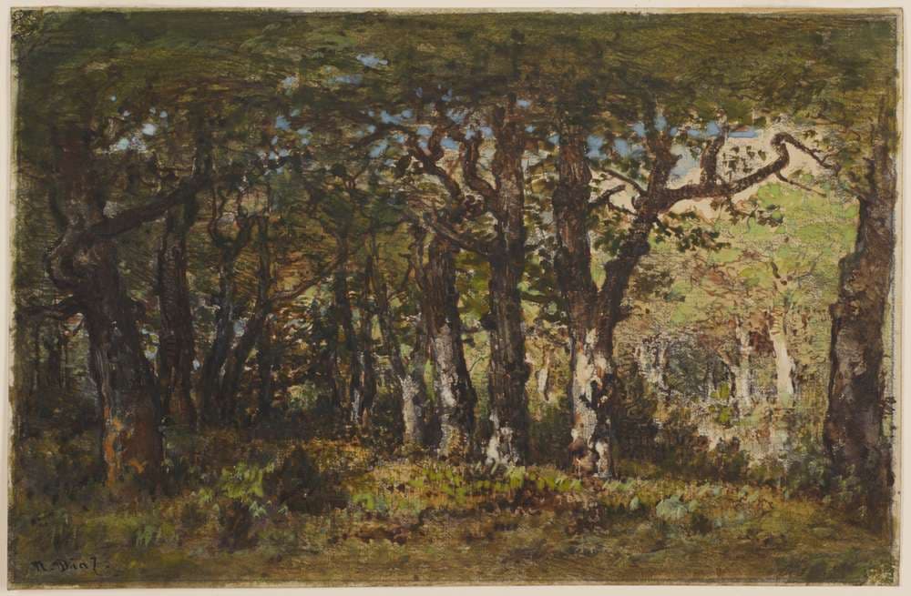 Edge of the Forest — Narcisse Virgilio Díaz