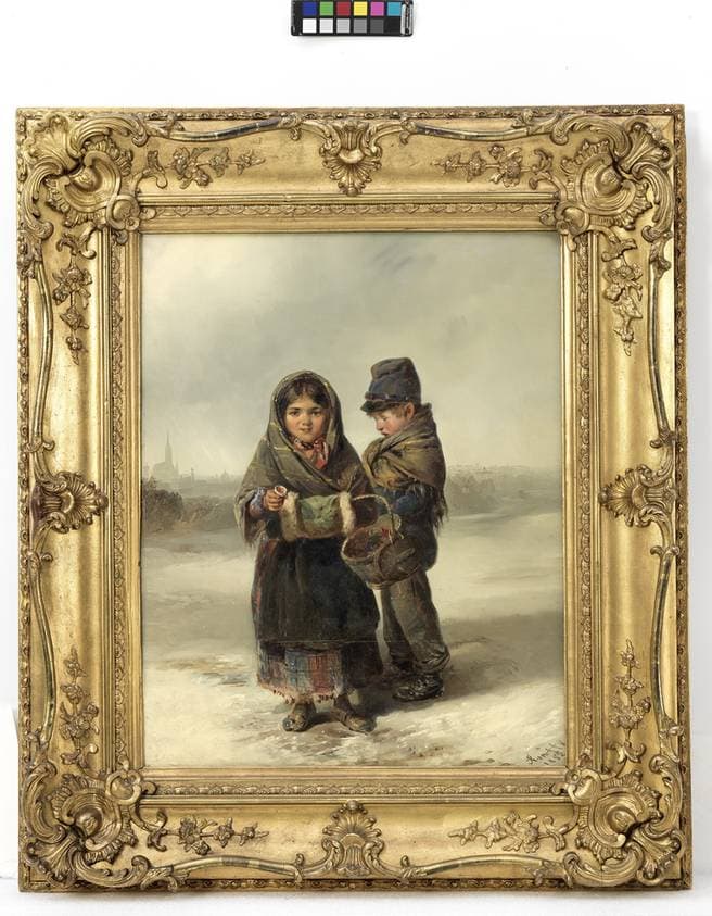 Begging children at the Glacis in Vienna — Matthias Ranftl