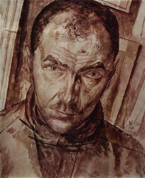 Автопортрет — Kuzma Petrov-Vodkin