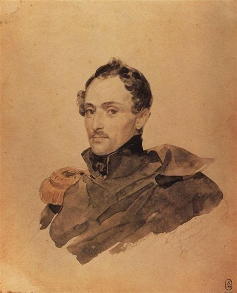 Портрет А. М. Костенича — Karl Bryullov
