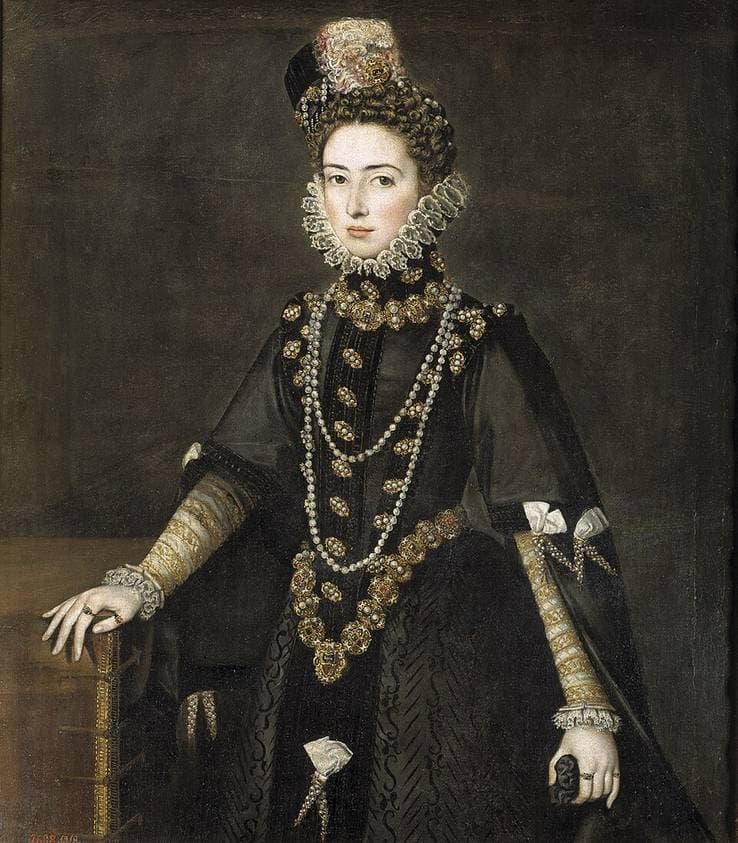 La infanta Catalina Micaela — Alonso Sánchez Coello