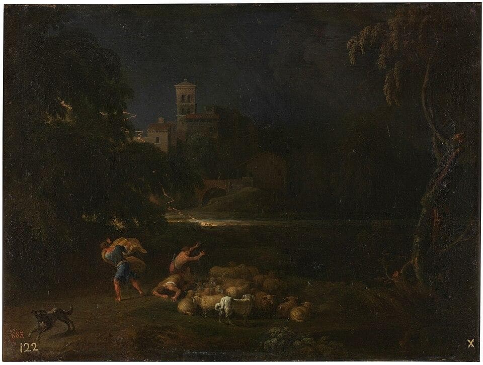 La tempestad — Gaspard Dughet