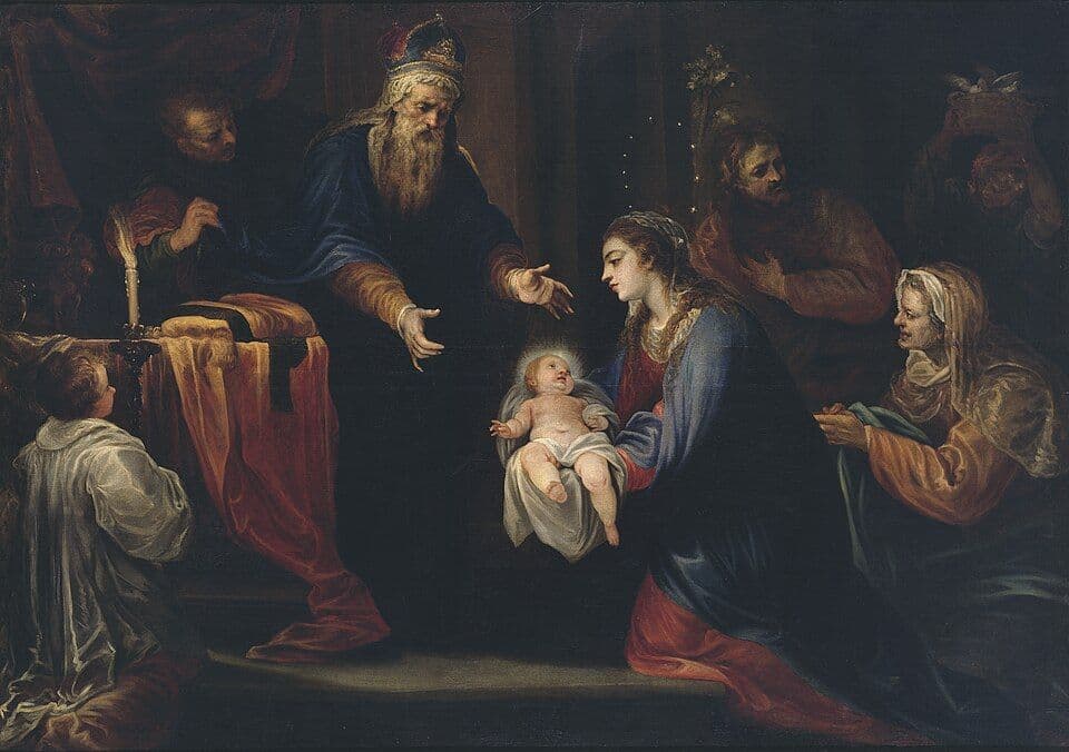 La Presentación de Jesús en el Templo — Francisco Rizi