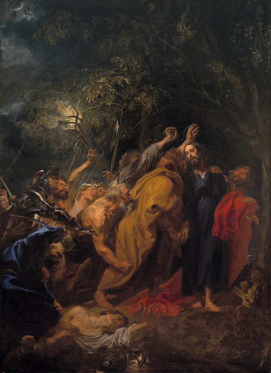 El Prendimiento de Cristo — Anton van Dyck