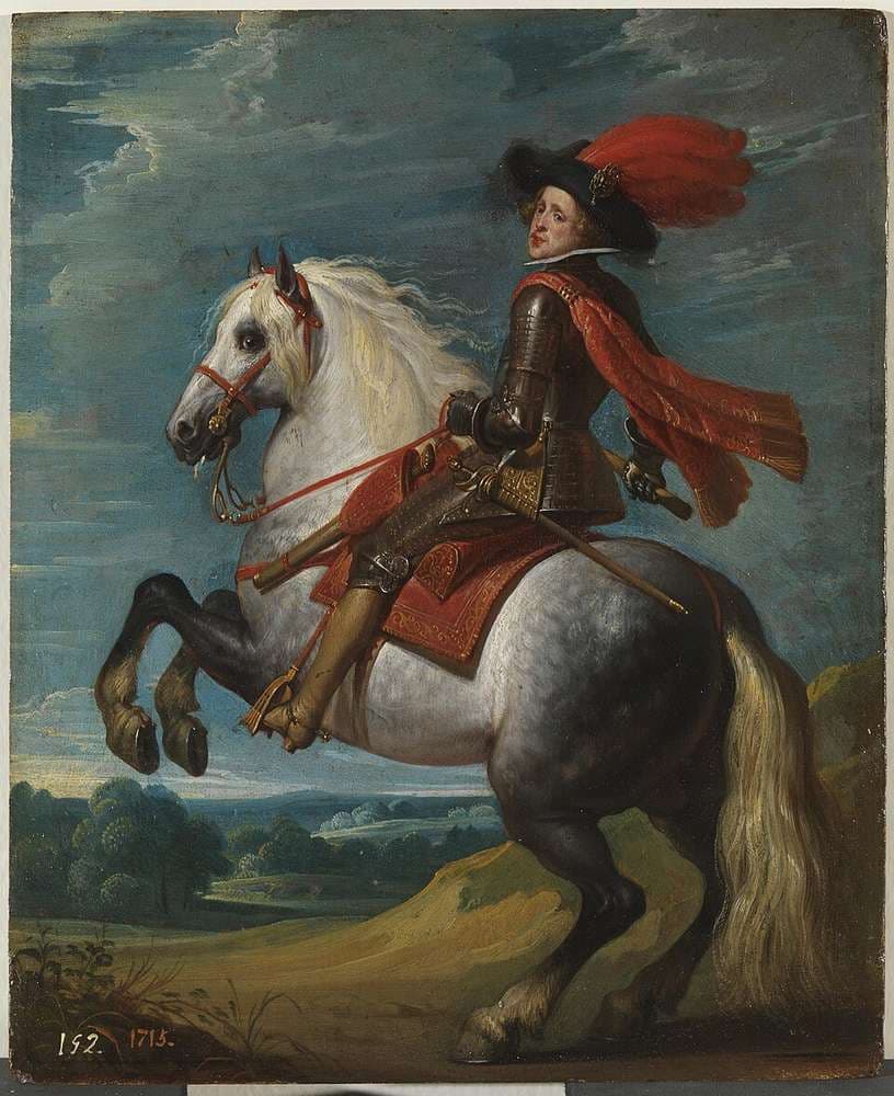 Felipe IV a caballo — Gaspar de Crayer