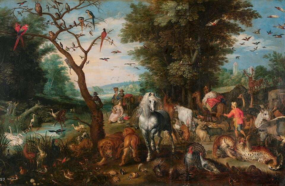 Entrada en el Arca de Noé — Jan Brueghel el Joven
