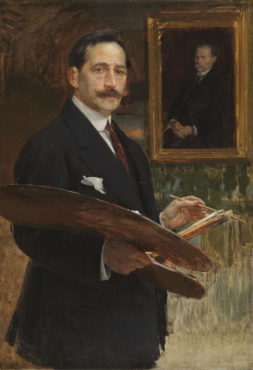 Autorretrato — Enrique Simonet Lombardo