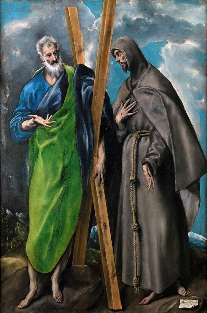 San Andrés y san Francisco — El Greco