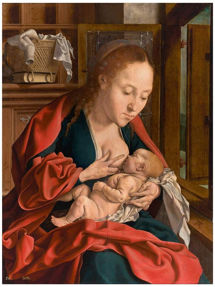 La Virgen de la Leche — Marinus van Reymerswale