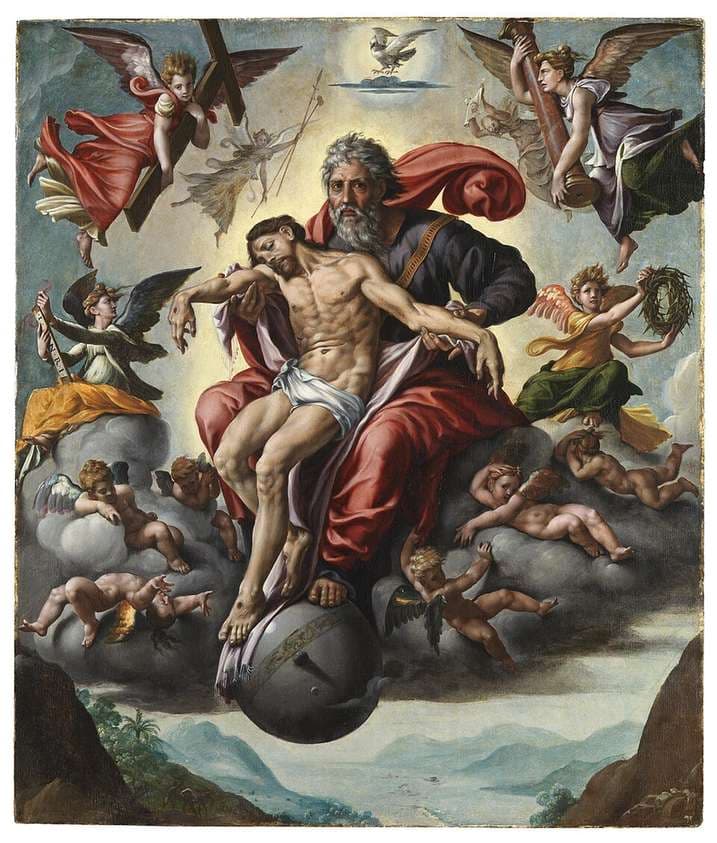 La Santísima Trinidad — Jan Cornelisz Vermeyen