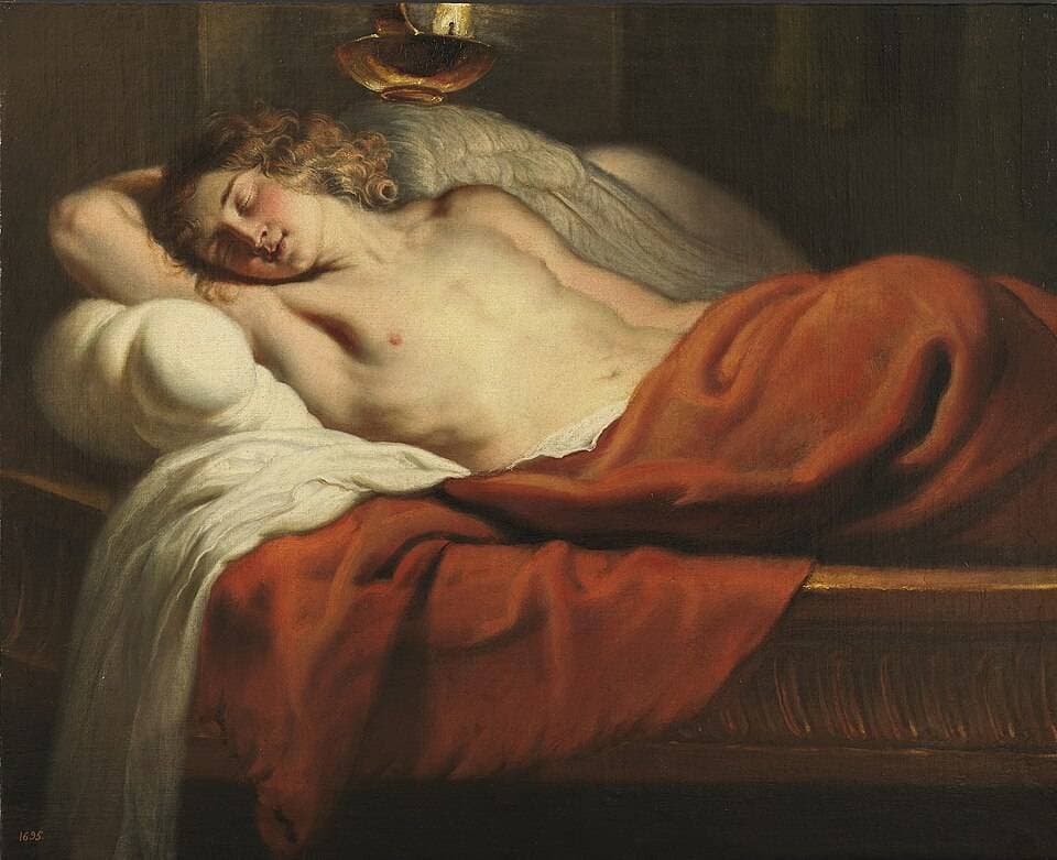 El Amor dormido — Erasmus Quellinus