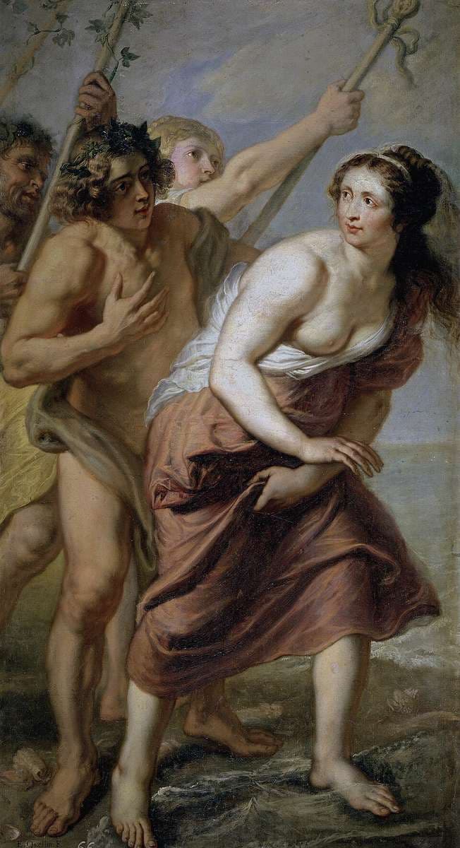 Baco y Ariadna — Erasmus Quellinus