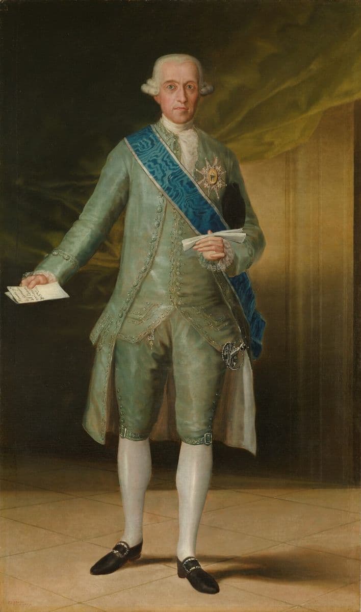 José Moñino y Redondo, conde de Floridablanca — Francisco de Goya y Lucientes