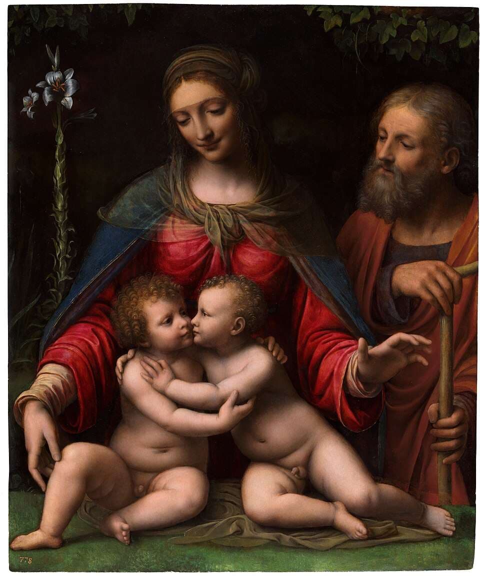 Sagrada Familia — Bernardino Luini