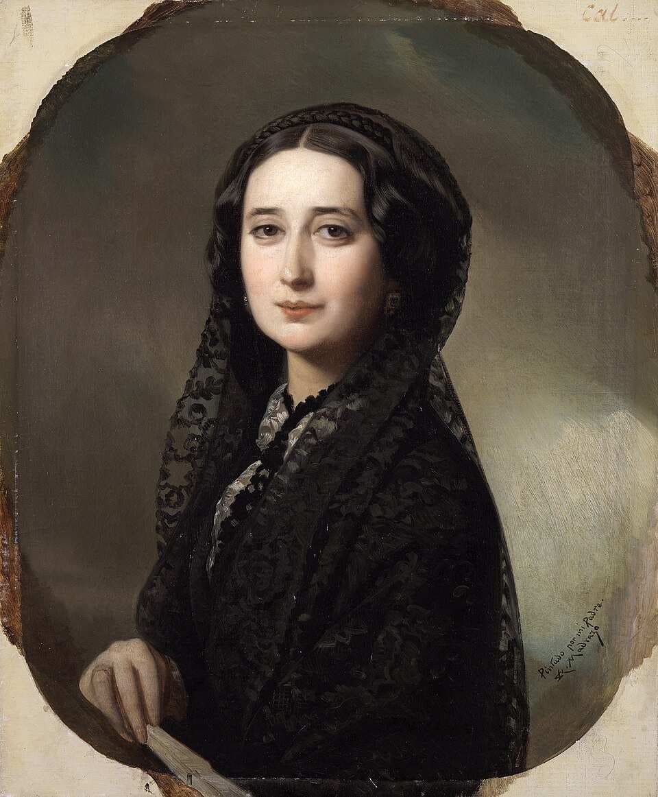Carolina Coronado — Federico de Madrazo y Kuntz