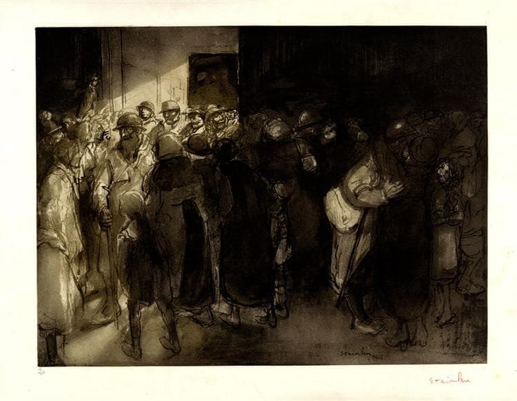 Les Adieux — Theophile Steinlen