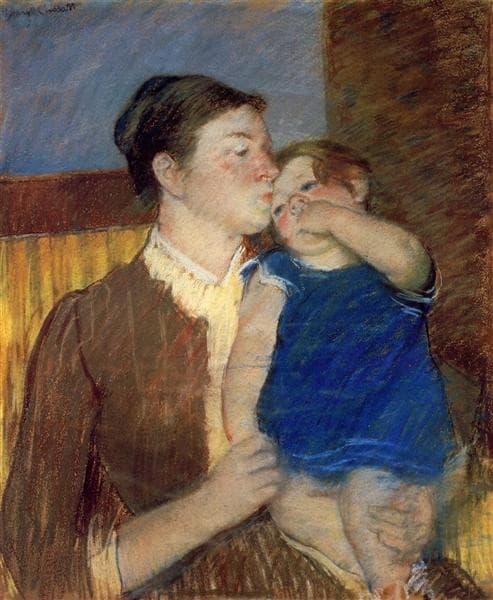 Mother's Goodnight Kiss — Mary Cassatt