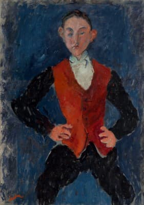 Portrait of a Boy — Chaim Soutine