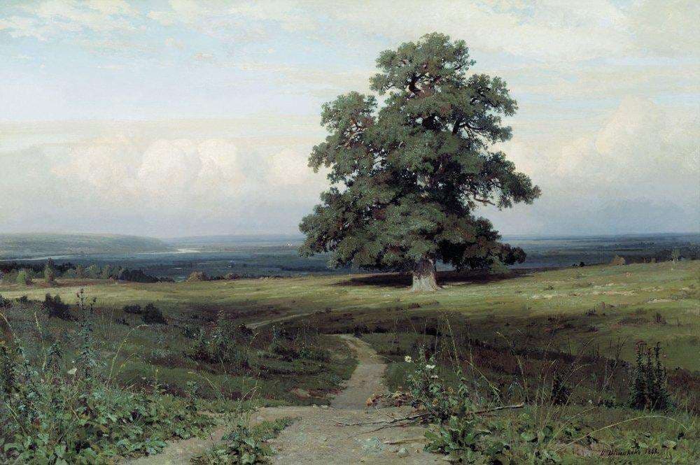 Among the open valley — Ivan Shishkin