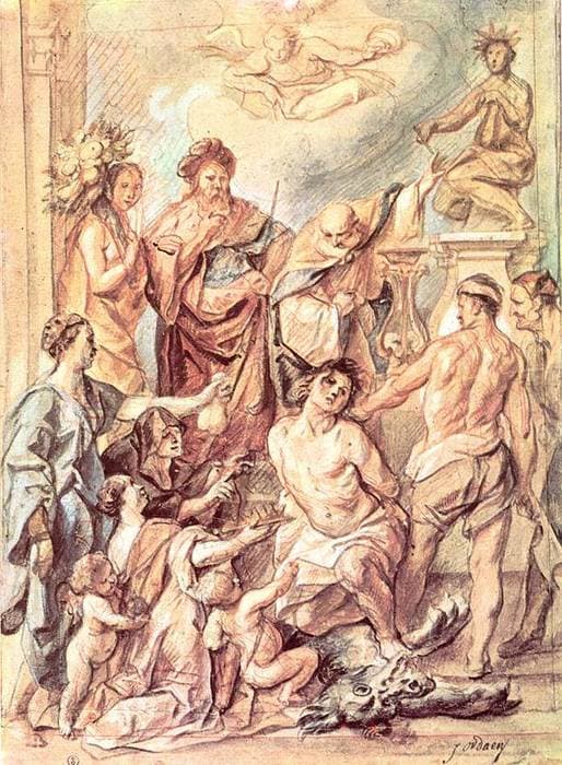 Martyrdom of St. Quentin — Jacob Jordaens