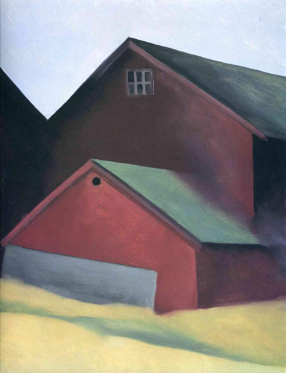 Ends Of Barns — Georgia O'Keeffe