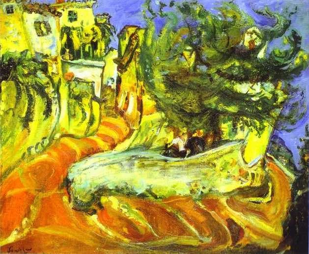 Street of Cagnes-sur-Ner — Chaim Soutine