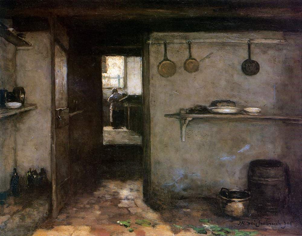 Cellar interior — Johan Hendrik Weissenbruch