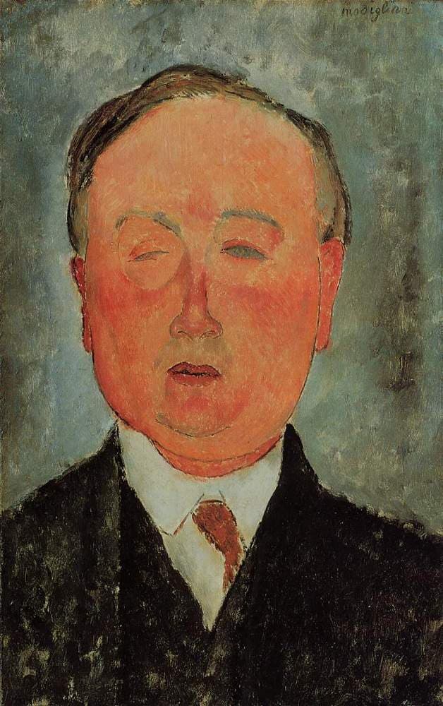 The Man with the Monocle — Amedeo Modigliani