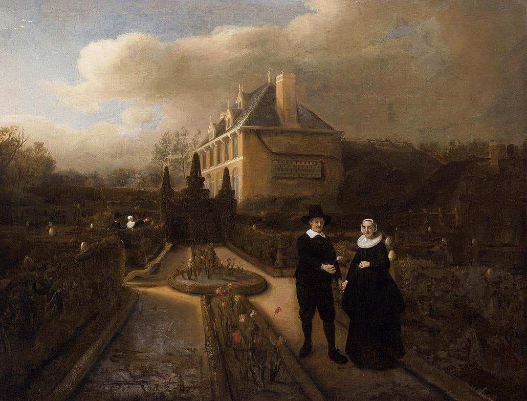 Johan Cornelisz Vijgeboom and His Wife — Samuel Dirksz van Hoogstraten