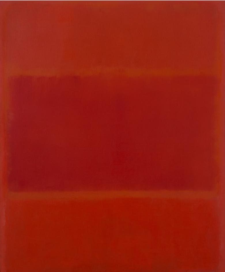 Red and Orange — Mark Rothko