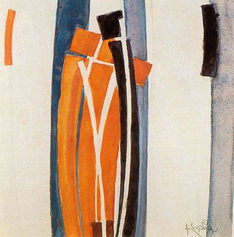 Drawings of curves — František Kupka