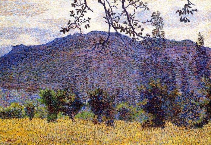 Mountain Landscape — Louis Hayet