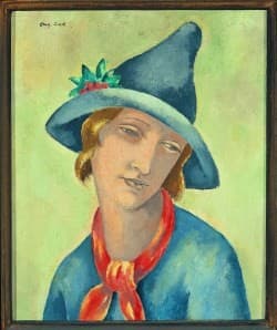 Head of a woman — Eugeniusz Zak