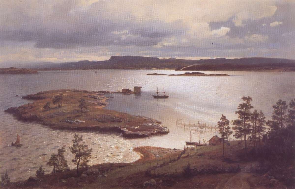 Sandviksfjorden — Hans Gude
