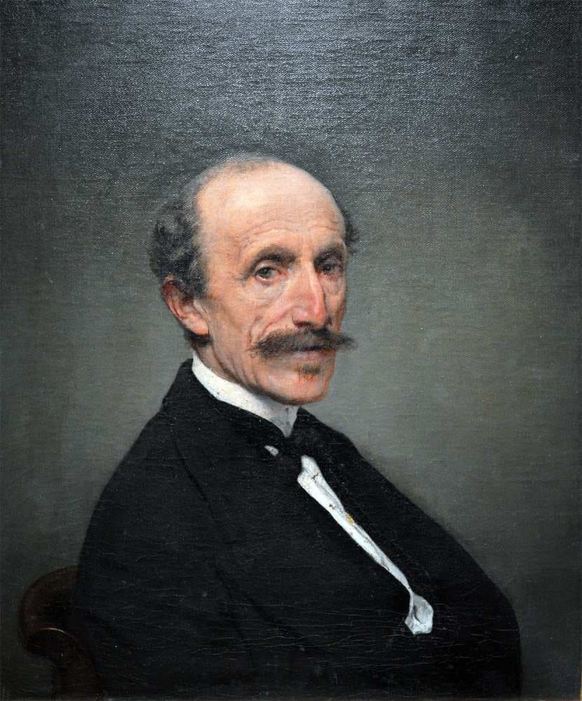 Portrait of the engineer Giuseppe Clerici — Francesco Hayez