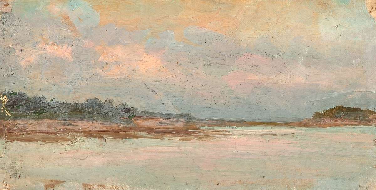 Study of landscape — Nicholas Roerich