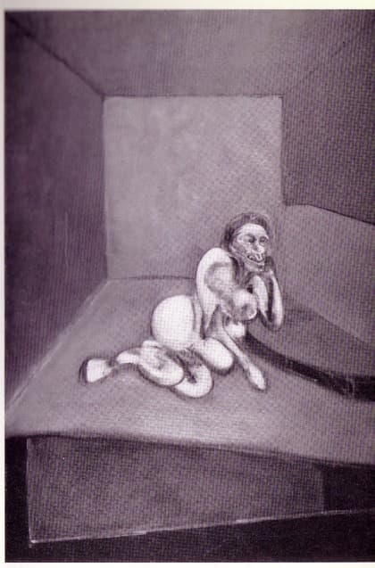 Crouching Nude — Francis Bacon