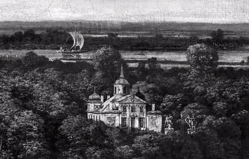 Palace on the Water in Warsaw — Bernardo Bellotto