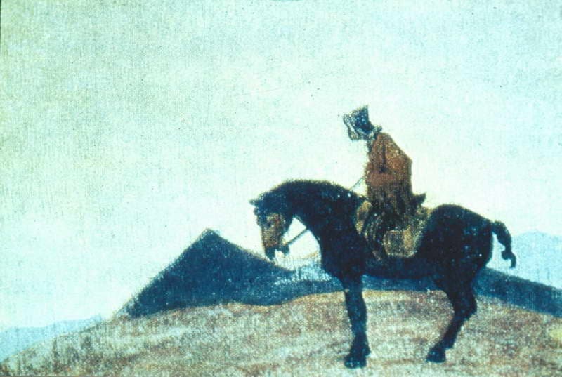 Mongolian rider — Nicholas Roerich