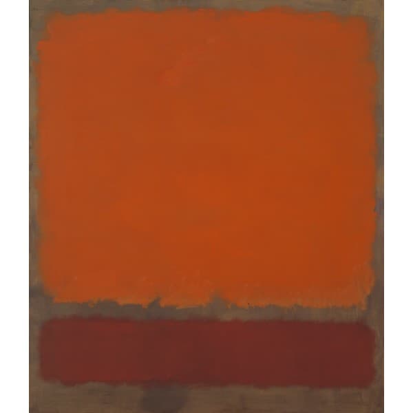 Ochre and Red on Red — Mark Rothko