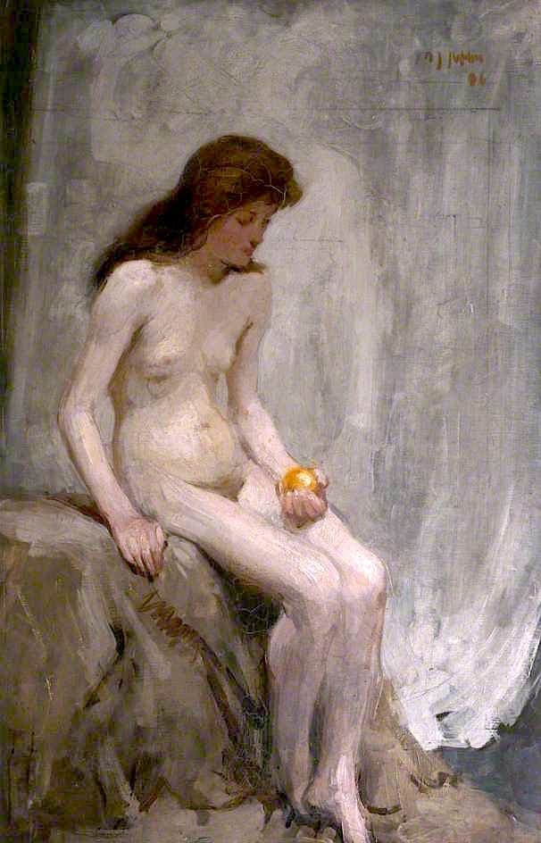 Nude in Studio Interior — Samuel Peploe